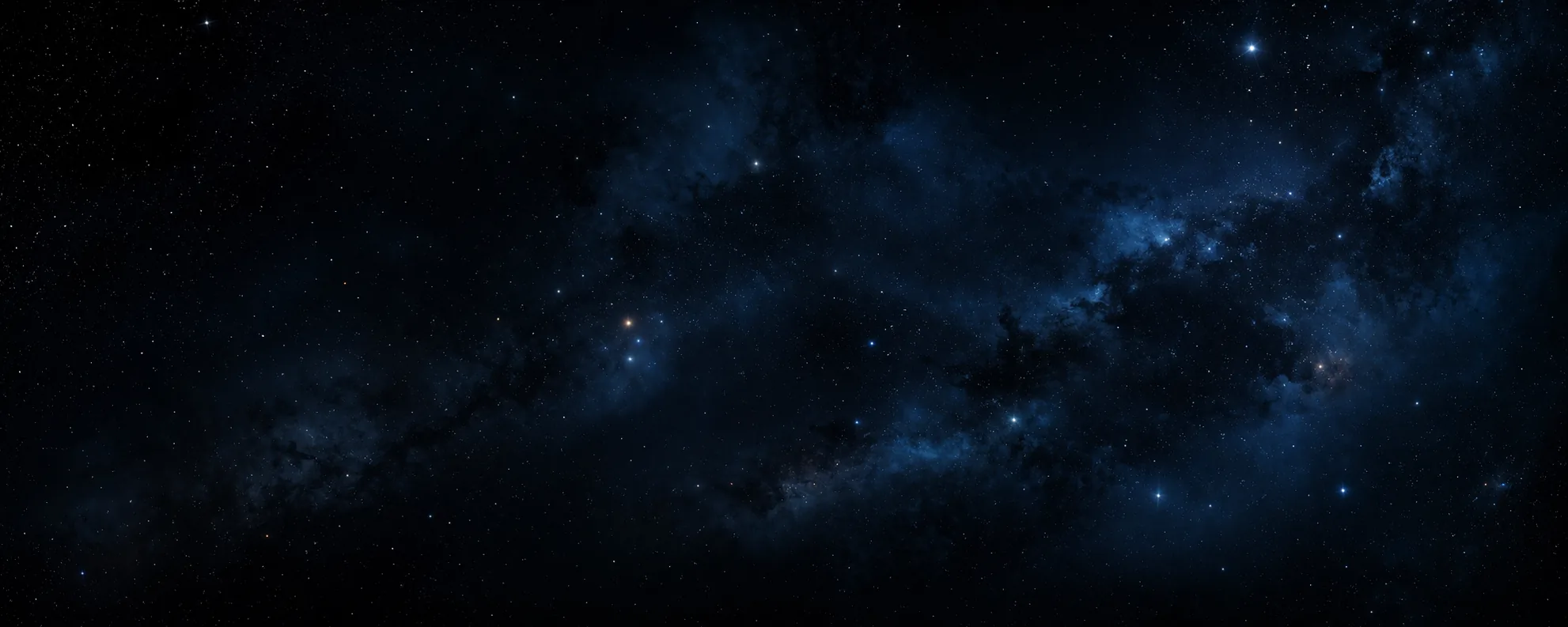 Diepe ruimte en sterrenvelden