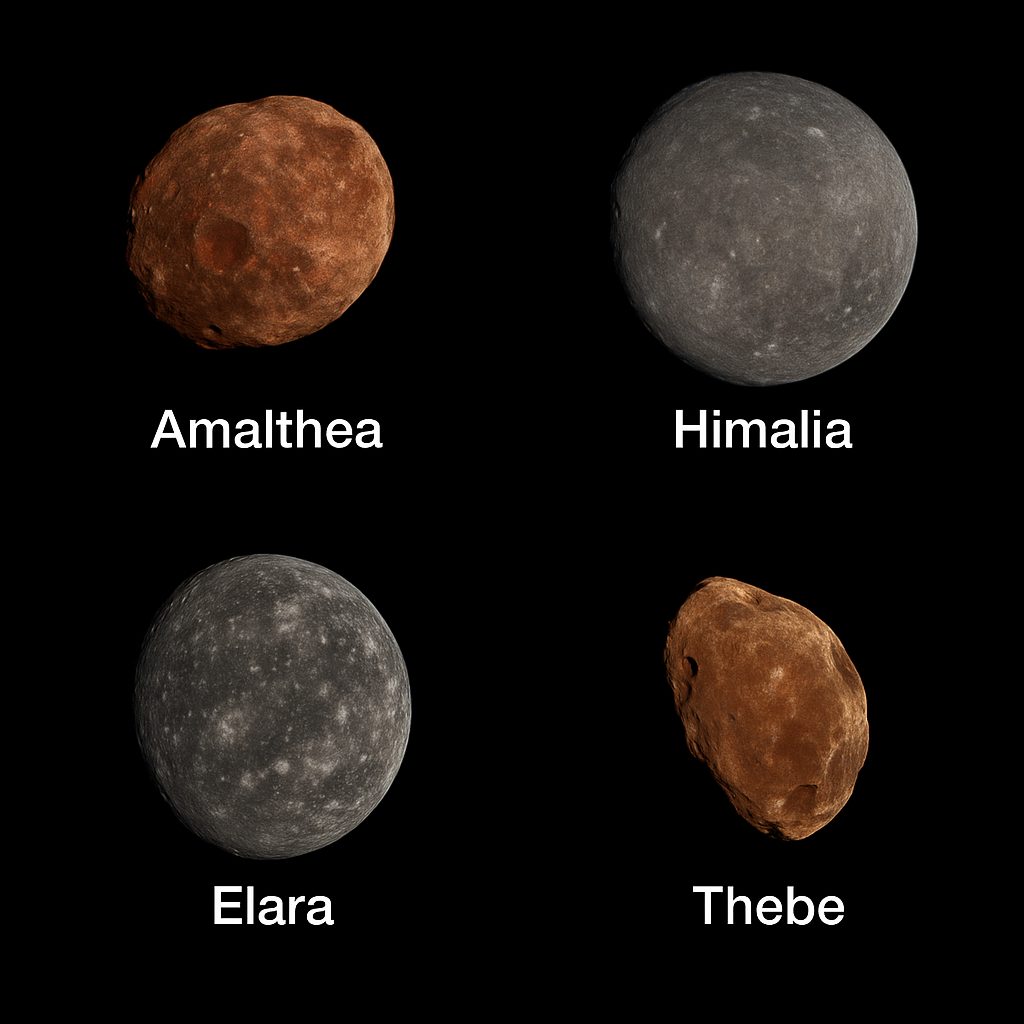 Nog wat manen van Jupiter