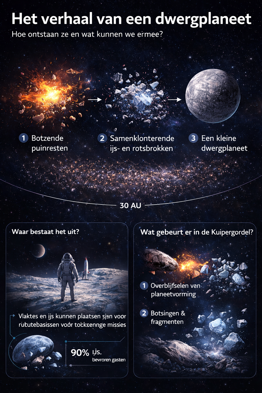 Het verhaal van een dwergplaneet
