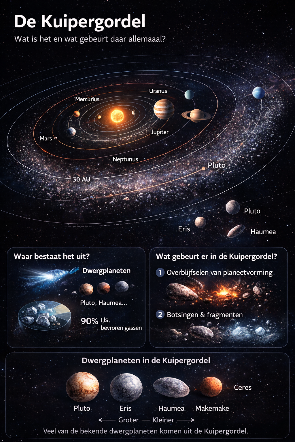 Kuipergordel infographic