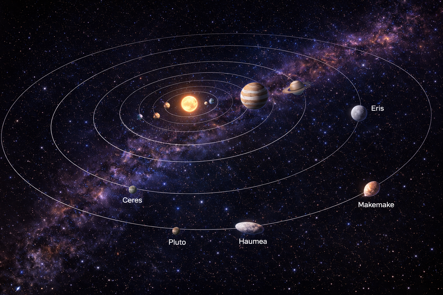 Kuipergordel ruimtekaart