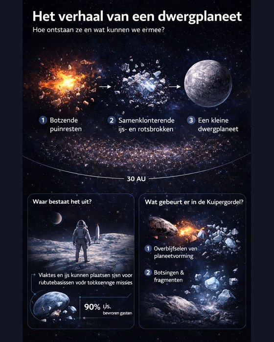 Het verhaal van een dwergplaneet
