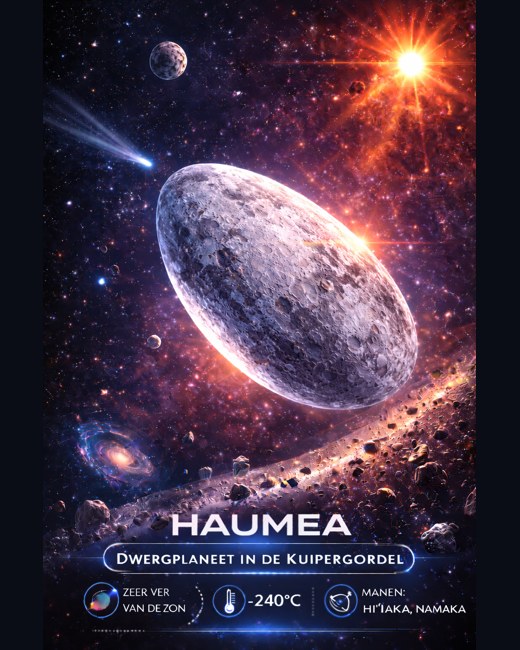Haumea kaart variant 3