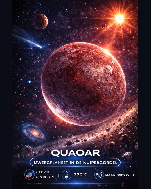 Quaoar kaart variant