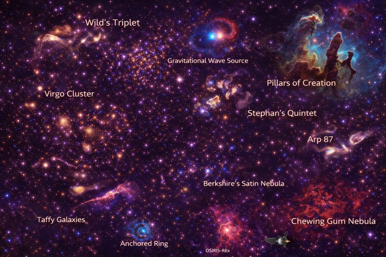 Oog van Sauron in de ruimte