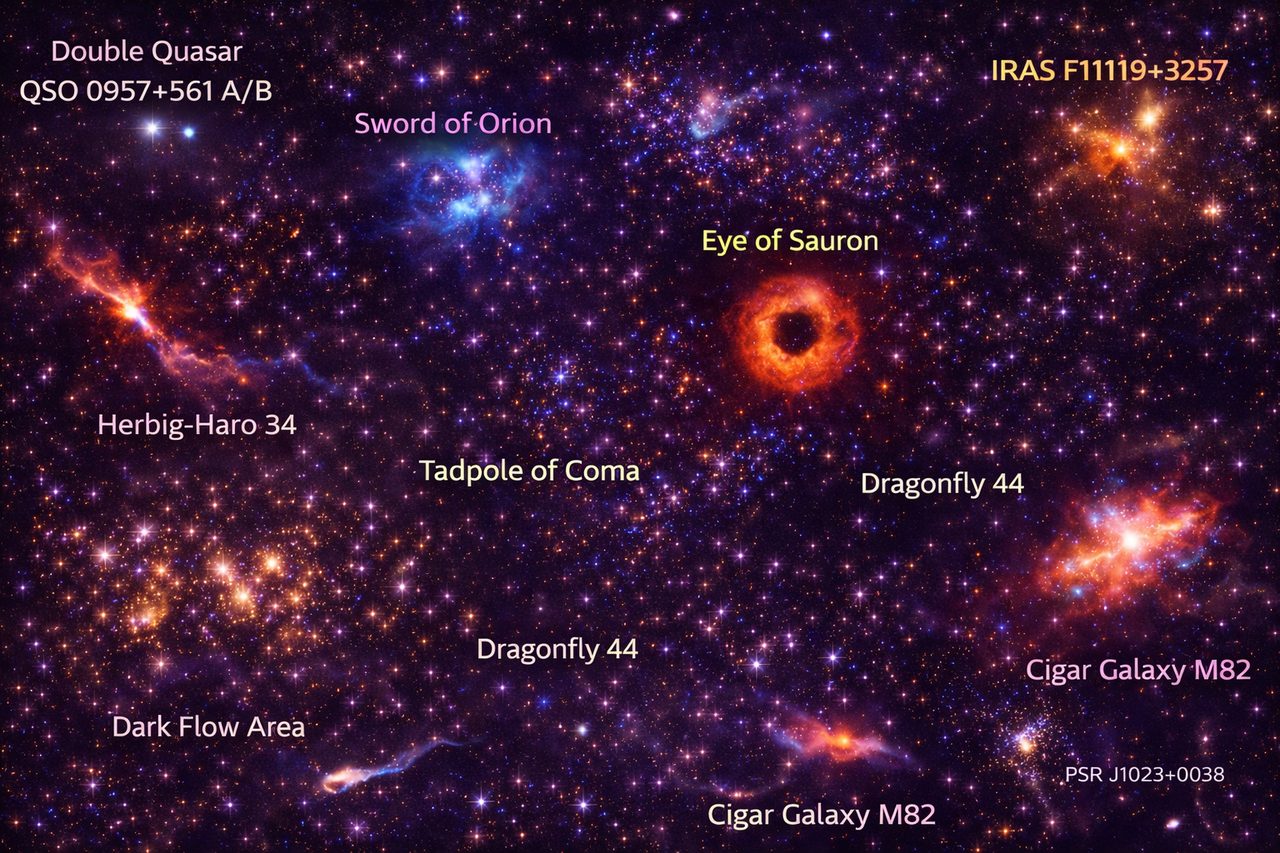 Voyager en verre objecten
