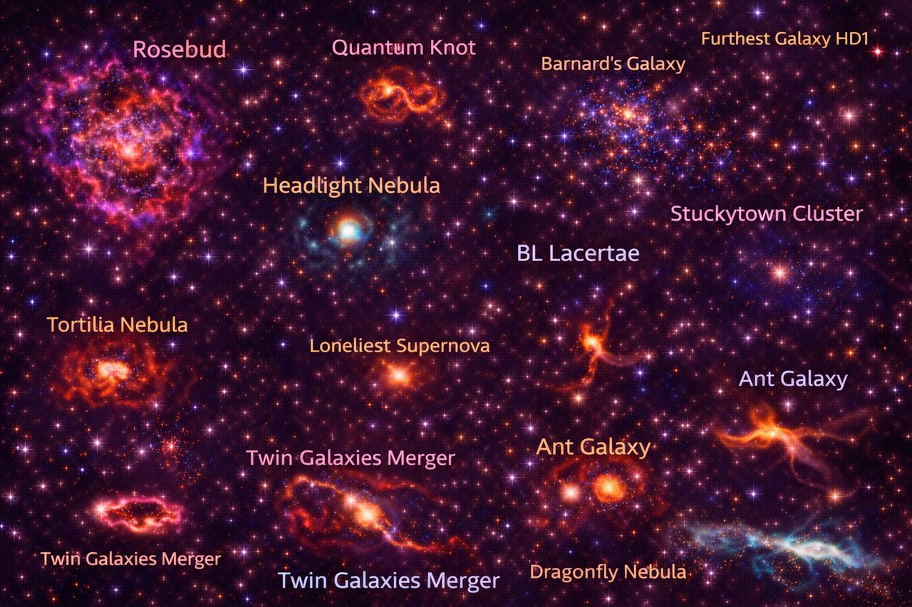 Kosmische vormen en vreemde figuren II