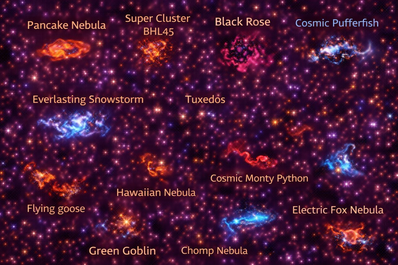 Pannenkoek, sneeuwstorm en neonvossen