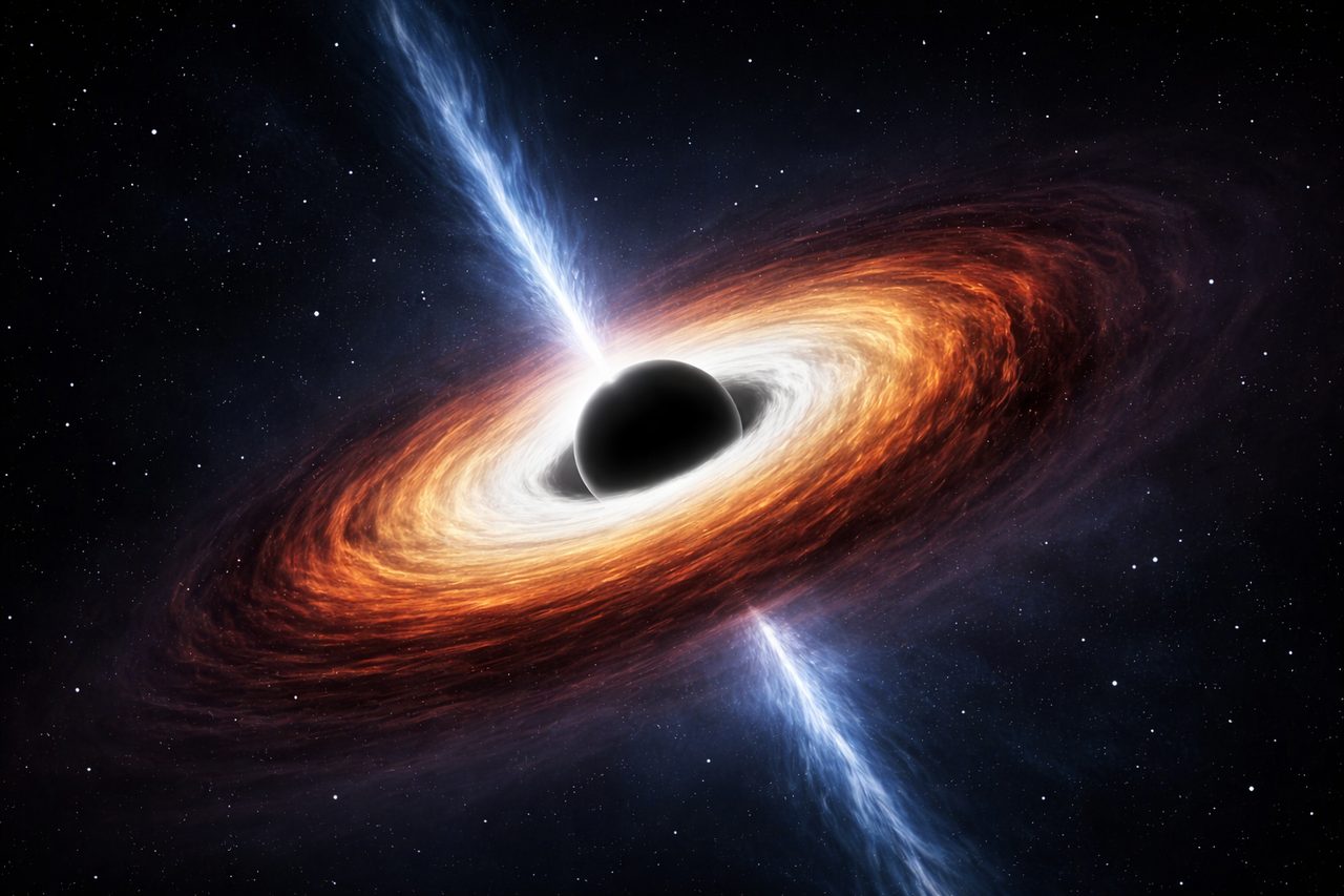 Stellair zwart gat